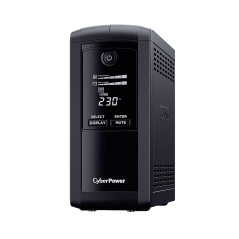 CyberPower VP700ELCD Alimentation d'énergie Non interruptible Interactivité de Ligne 700 VA 390 W 3 Sortie(s) CA
