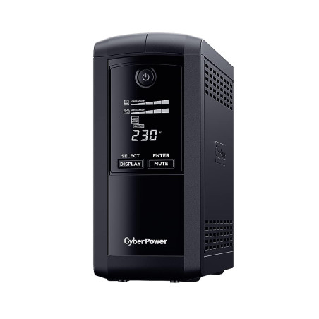 CyberPower VP700ELCD Alimentation d'énergie Non interruptible Interactivité de Ligne 700 VA 390 W 3 Sortie(s) CA