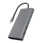 ICY BOX Station d'accueil USB-C (12-en-1) avec 2x HDMI & 1x DP, Docking Station USB-C pour Ordinateur Portable (Gigabit Ethernet ICY BOX Station d'accueil USB-C (12-en-1) avec 2x HDMI & 1x DP, Docking Station USB-C pour Ordinateur Portable (Gigabit Ethernet