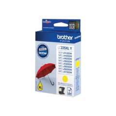 Brother LC-225XLY Cartouche d'encre Original Rendement Élevé (XL) Jaune 1 Pièce Compatible avec DCP-J4120DW, MFC-J4420DW, MFC-J4