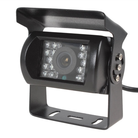 BW caméra vue arrière de voiture étanche vision pour nuit DC 12V - 24V