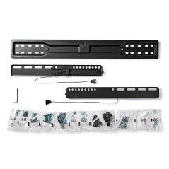 Support TV Mural Fixe - 37-70" - Poids d'écran Maximal Pris en Charge: 35 kg - Distance Minimale du Mur: 18 mm - Acier - Noir
