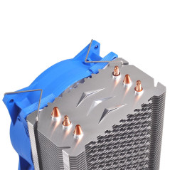 SilverStone SST-AR08-V2 - Argon Ventilateur de processeur 3 Caloducs en contact direct, 92mm PWM, Intel/AMD, AM4 prêt