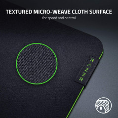 Razer Gigantus V2 Medium - Tapis de Souris Gaming Souple pour Un Style Rapide et Un Contrôle Optimal (360 x 275 x 3mm, Tissu tex