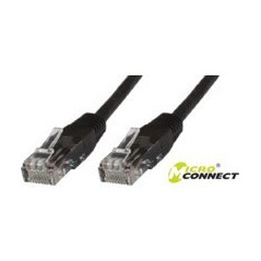 Microconnect UTP CAT6 0.2m câble de réseau 0,2 m U/UTP (UTP) Noir - Câbles de réseau (0,2 m, Cat6, U/UTP (UTP), RJ-45, RJ-45, No