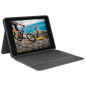 Logitech - Étui Folio Robuste pour iPad 10,2 Graphite
