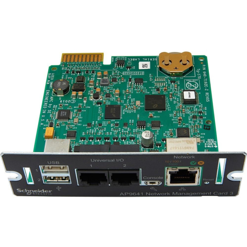 APC BY SCHNEIDER ELECTRIC UPS Network Management Card 3 with Envir Taille Unique APC BY SCHNEIDER ELECTRIC UPS Network Management Card 3 with Envir Taille Unique