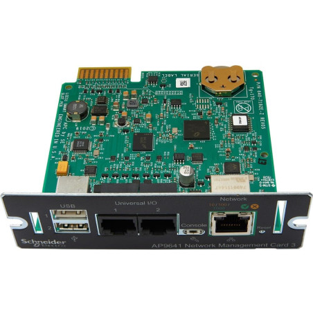 APC BY SCHNEIDER ELECTRIC UPS Network Management Card 3 with Envir Taille Unique