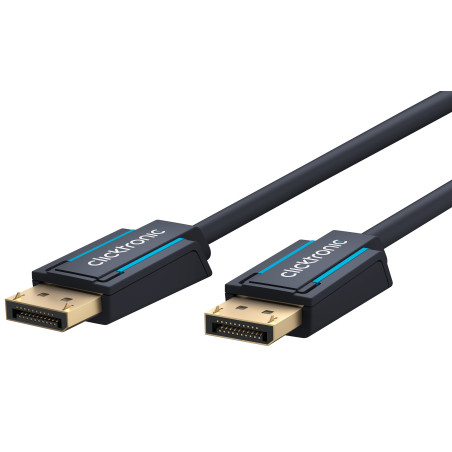 Clicktronic 70712 Casual Câble Display Port, 3m Longueur