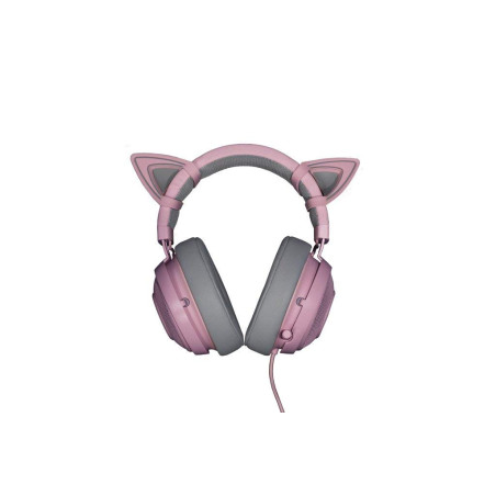 Razer Kitty Ears - Oreilles Kitty pour Casques Kraken (Compatibles avec Les Casques Kraken, Résistant à l'eau, Ajustable) Rose