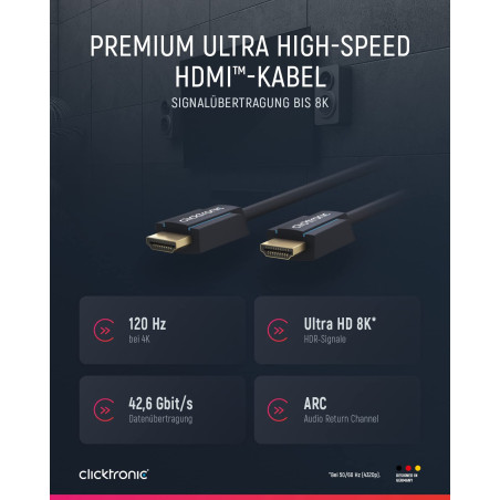 Câble HDMI Ultra-Haute Vitesse