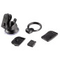 Hama Kit d'adaptateurs avec support-ventouse (pour navis et smartphones, 360°, pour TomTom ) Noir Hama Kit d'adaptateurs avec support-ventouse (pour navis et smartphones, 360°, pour TomTom ) Noir