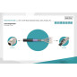 DIGITUS Câble réseau extérieur Cat-7 - 100m S-FTP Câble d'installation - Simplex - Eca LSZH-1 - 1200 MHz - AWG 23/1 - Noir DIGITUS Câble réseau extérieur Cat-7 - 100m S-FTP Câble d'installation - Simplex - Eca LSZH-1 - 1200 MHz - AWG 23/1 - Noir