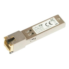 MikroTik Module émetteur-récepteur réseau S+RJ10 SFP+