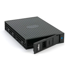 Fantec 2514 MR-25 Rack Amovible SAS I, II + SATA I, II, III pour Un Disque Dur ou SSD 2,5" ou SSD dans Une Fente 3,5". Boîtier e