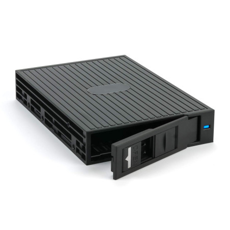 Fantec 2514 MR-25 Rack Amovible SAS I, II + SATA I, II, III pour Un Disque Dur ou SSD 2,5" ou SSD dans Une Fente 3,5". Boîtier e