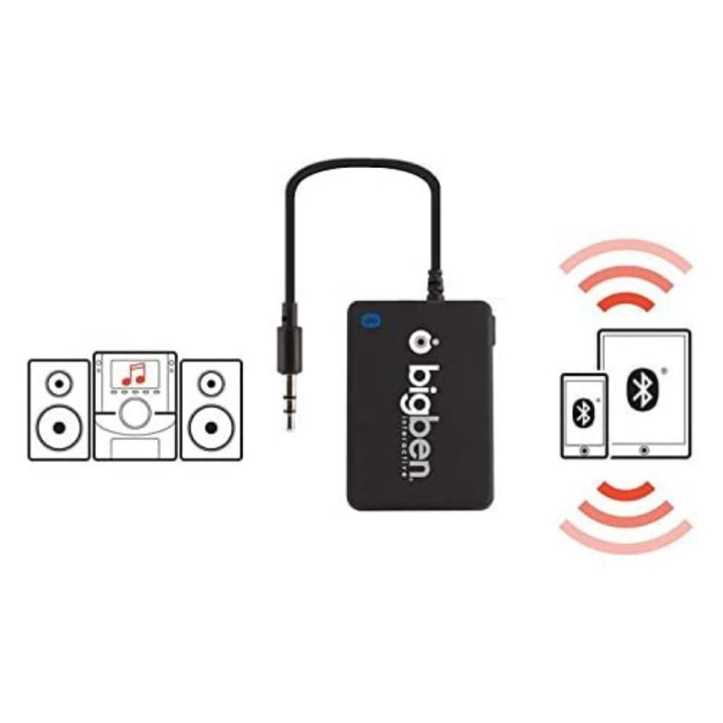 BigBen BTRECEIVER Adaptateur Audio avec Bluetooth