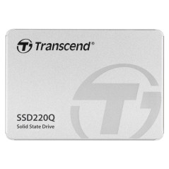 Transcend SSD220Q SSD interne 500GB 2,5" SATA III 6 Gb/s QLC NAND - TS500GSSD220Q
