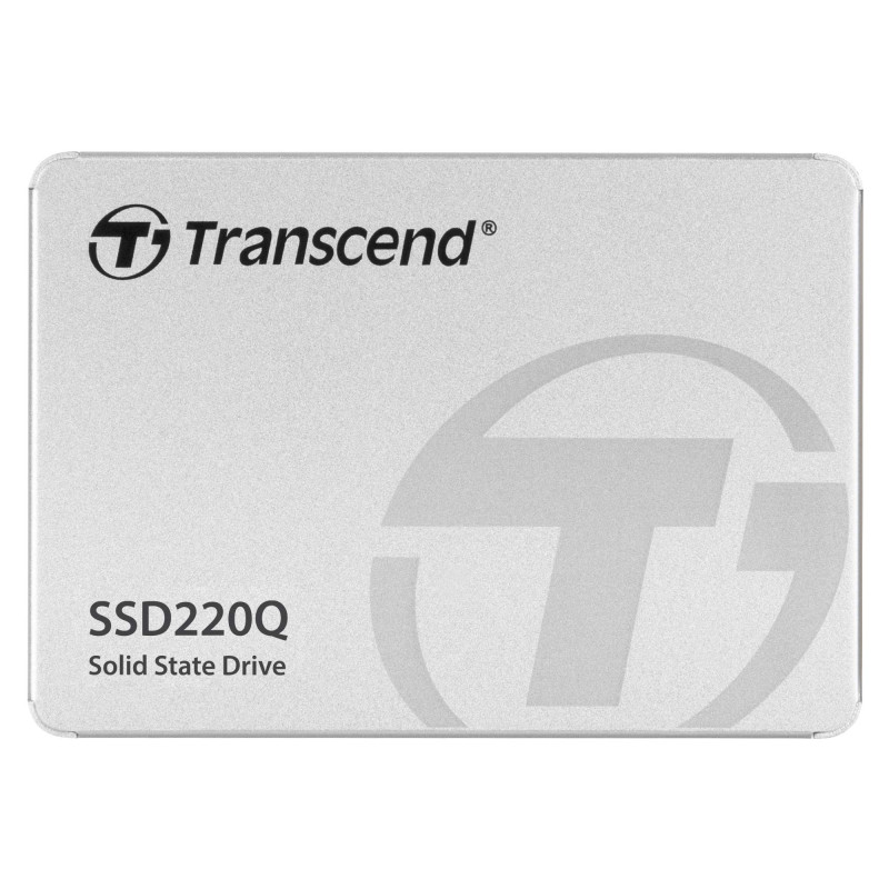 Transcend SSD220Q SSD interne 500GB 2,5" SATA III 6 Gb/s QLC NAND - TS500GSSD220Q Transcend SSD220Q SSD interne 500GB 2,5" SATA III 6 Gb/s QLC NAND - TS500GSSD220Q