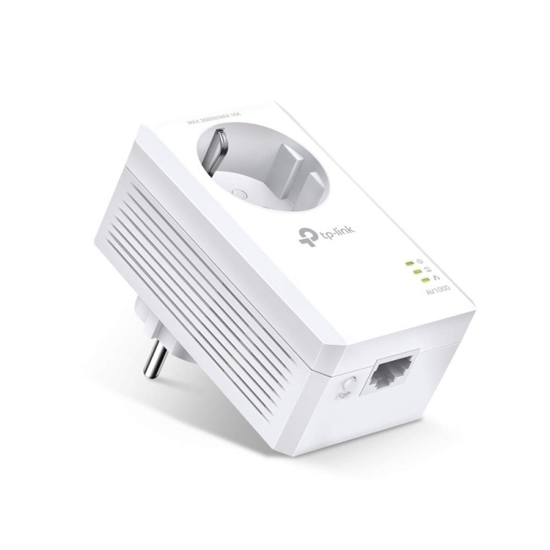 TP-Link TL-PA7017 P AV1000 Adaptateur Powerline Gigabit avec Prise (1 Port Gigabit, Plug and Play, économie d'énergie, Compatibl TP-Link TL-PA7017 P AV1000 Adaptateur Powerline Gigabit avec Prise (1 Port Gigabit, Plug and Play, économie d'énergie, Compatibl