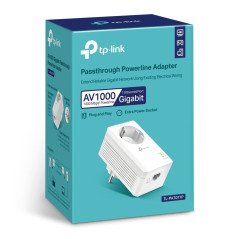 TP-Link TL-PA7017 P AV1000 Adaptateur Powerline Gigabit avec Prise (1 Port Gigabit, Plug and Play, économie d'énergie, Compatibl