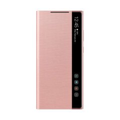 Samsung Smart Clear View Cover EF-ZN980CAEGEU - Protection à Rabat pour téléphone Portable - Bronze Mystique - pour Galaxy Note2