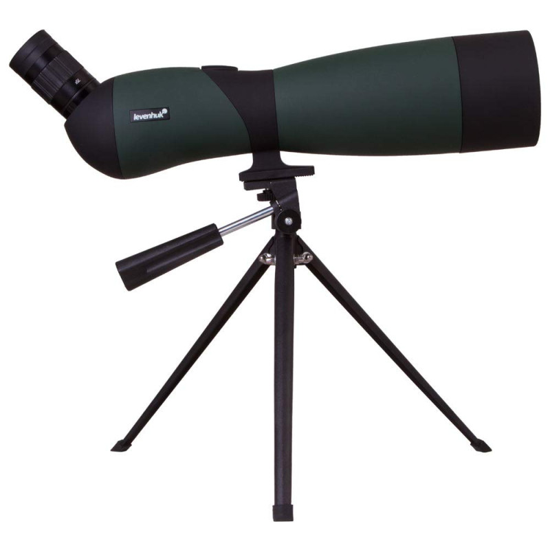 Levenhuk Blaze Base 70 Portable Spotting Scope with BK7 Glass Optics, Metal Table Tripod and Case for Watching Wildlife, Urban a Levenhuk Blaze Base 70 Portable Spotting Scope with BK7 Glass Optics, Metal Table Tripod and Case for Watching Wildlife, Urban a