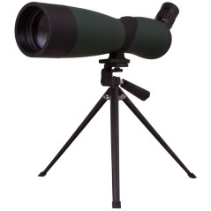 Levenhuk Blaze Base 70 Portable Spotting Scope with BK7 Glass Optics, Metal Table Tripod and Case for Watching Wildlife, Urban a