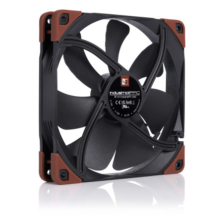 Noctua NF-A14 iPPC-2000, Ventilateur Haut Rendement, 3 Broches, 2000 tr./min (140 mm, Noir)