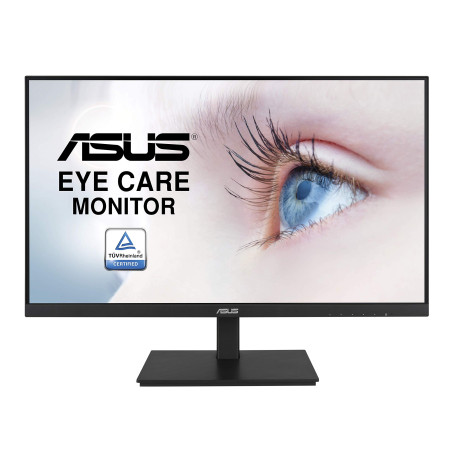 ASUS VA27DQSB - Ecran PC 27" FHD - Dalle IPS - 16:9 - 75Hz - 1920x1080 - 250cd/m² - Display Port, HDMI, VGA et 2x USB - Technolo