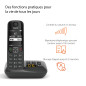 Gigaset AS690A - téléphone DECT sans fil avec répondeur - grand écran à haut contraste - excellente qualité audio - profils sono Gigaset AS690A - téléphone DECT sans fil avec répondeur - grand écran à haut contraste - excellente qualité audio - profils sono