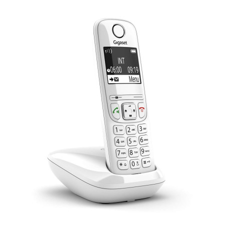 Gigaset AS690 - Téléphone fixe sans fil avec grand écran rétroéclairé pour un affichage ultra lisible, fonction blocage d'appels
