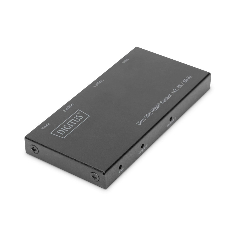 DIGITUS DS-45322 Séparateur HDMI 1x2 - Entrée : 1 Port/Sortie : 2 Ports - UHD 4K/60 Hz HDTV : 4096 x 2160p - HDCP 2.2/1.4 - HDR, DIGITUS DS-45322 Séparateur HDMI 1x2 - Entrée : 1 Port/Sortie : 2 Ports - UHD 4K/60 Hz HDTV : 4096 x 2160p - HDCP 2.2/1.4 - HDR,