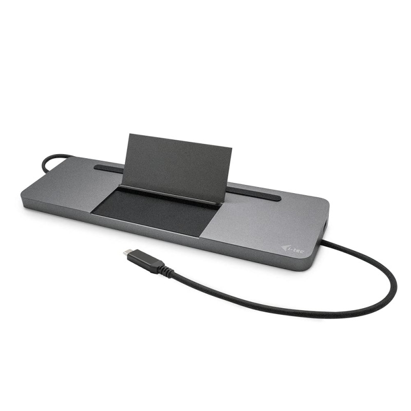 i-tec USB-C Station d'accueil - 1x HDMI, 1x VGA, 1x DisplayPort, 1x GLAN, 2X USB 3.0, 2X USB 2.0, 1x SD/MicroSD, 1x Audio, 1x US i-tec USB-C Station d'accueil - 1x HDMI, 1x VGA, 1x DisplayPort, 1x GLAN, 2X USB 3.0, 2X USB 2.0, 1x SD/MicroSD, 1x Audio, 1x US