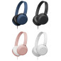 JVC, Caque Supra-aural Pliable, Télécommande et Micro pour Smartphones intégrés aux écouteurs, HA S31M-B-E (Noir)