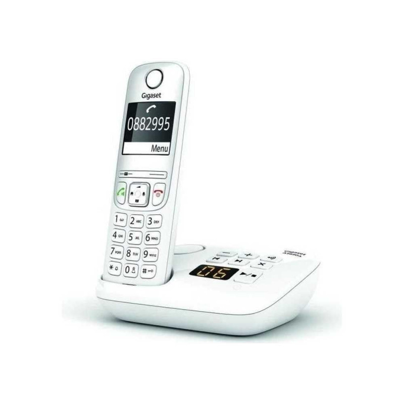 Gigaset AS690A - Téléphone fixe sans fil avec répondeur, grand écran rétroéclairé pour un affichage ultra lisible, fonction bloc Gigaset AS690A - Téléphone fixe sans fil avec répondeur, grand écran rétroéclairé pour un affichage ultra lisible, fonction bloc