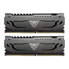 Patriot Memory Kit de Mémoire Haute Performance Viper Steel DDR4 3600 MHz 16Go (2x8Go) C18 Gris
