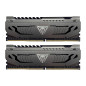 Patriot Memory Kit de Mémoire Haute Performance Viper Steel DDR4 3600 MHz 16Go (2x8Go) C18 Gris