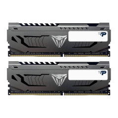 Patriot Memory Kit de Mémoire Haute Performance Viper Steel DDR4 3600 MHz 16Go (2x8Go) C18 Gris