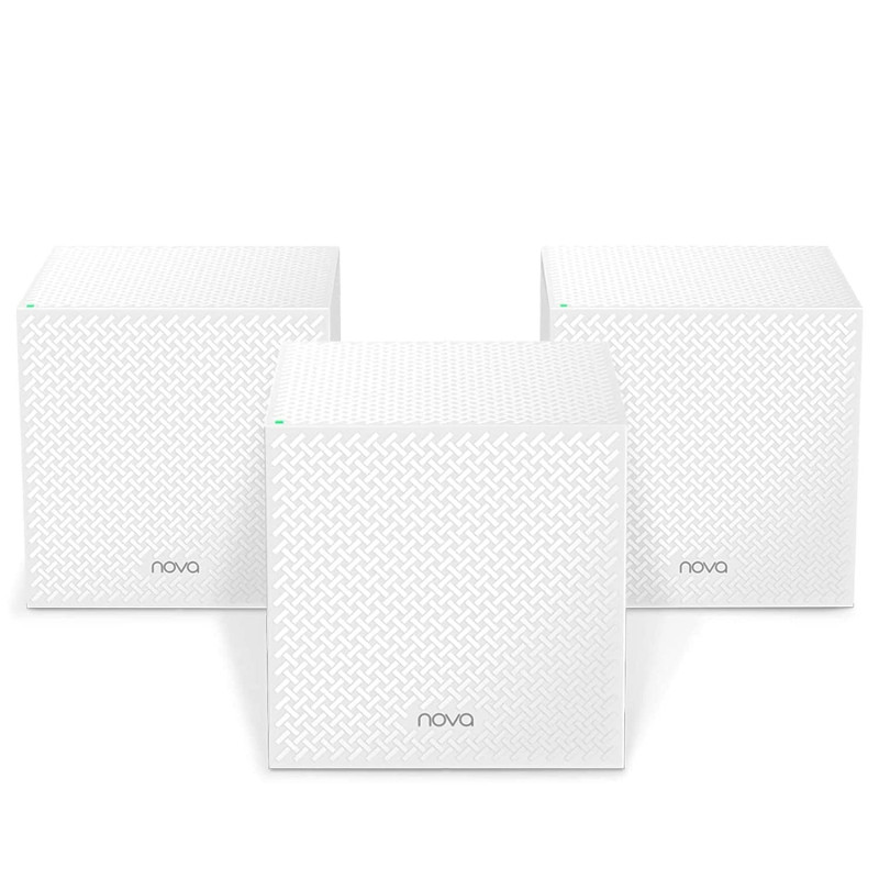 Tenda Nova MW12-3 Pack Système WiFi Mesh AC2100M pour la Couverture Maison/PME de 600 m² Multi-étage, Remplacement Routeur&Répét Tenda Nova MW12-3 Pack Système WiFi Mesh AC2100M pour la Couverture Maison/PME de 600 m² Multi-étage, Remplacement Routeur&Répét