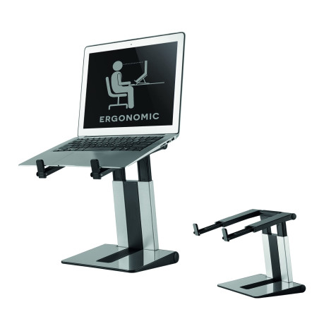 Neomounts Newstar NSLS200 9287917000 Support pour Ordinateur Portable 10-16" jusqu'à 5 kg Argenté/Noir