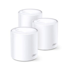 TP-Link Deco WiFi 6 Mesh AX1800Mbps Deco X20(3-Pack), Système WiFi 6 pour Toute la Maison, Couverture de 500㎡, Installation Faci