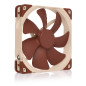 Noctua NF-A14 PWM, Ventilateur Silencieux Haut de Gamme, 4 Broches (140 mm, Marron)