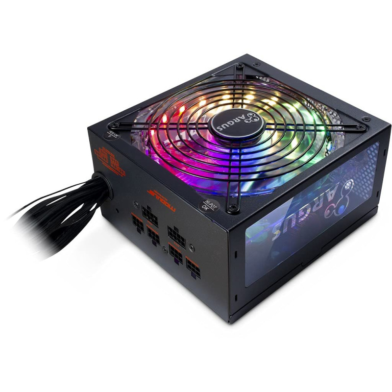 Inter-Tech Argus RGB-750W CM II unité d'alimentation d'énergie 20+4 pin ATX ATX Noir Inter-Tech Argus RGB-750W CM II unité d'alimentation d'énergie 20+4 pin ATX ATX Noir