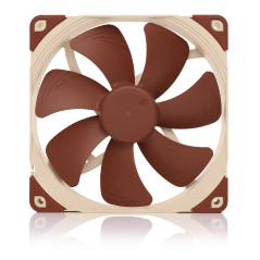 Noctua NF-A14 PWM, Ventilateur Silencieux Haut de Gamme, 4 Broches (140 mm, Marron)
