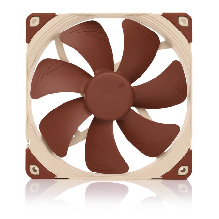 Noctua NF-A14 PWM, Ventilateur Silencieux Haut de Gamme, 4 Broches (140 mm, Marron)