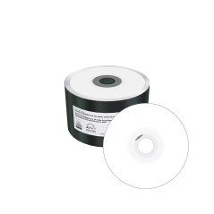 Mini CD-R 200 Mo/22 Min, Vitesse d'écriture 24 Fois, Imprimable sur Toute la Surface (imprimante à Jet d'encre), Lot de 50 dans