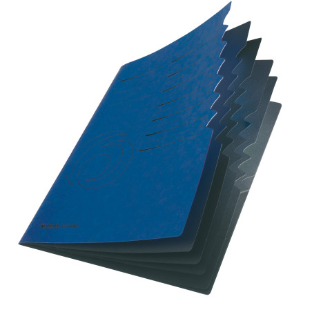 Herlitz 10843050 Trieur Colorspan avec onglets 1-7 (Bleu) (Import Allemagne)