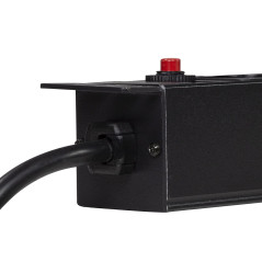 LogiLink PDU8C02 unité de Distribution d'énergie 8 Sortie(s) CA 1U Noir