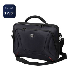 Port Designs Sacoche pc pour Ordinateur Portable courchevel Clamshell 17.3 Pouces Noire